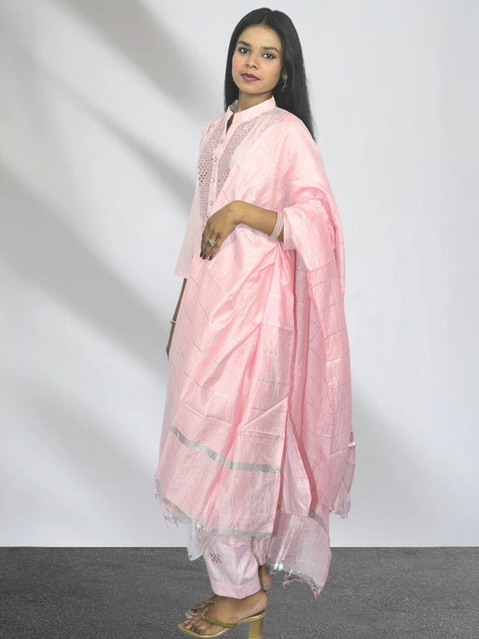 Suhani Soft Pink Kurta Set