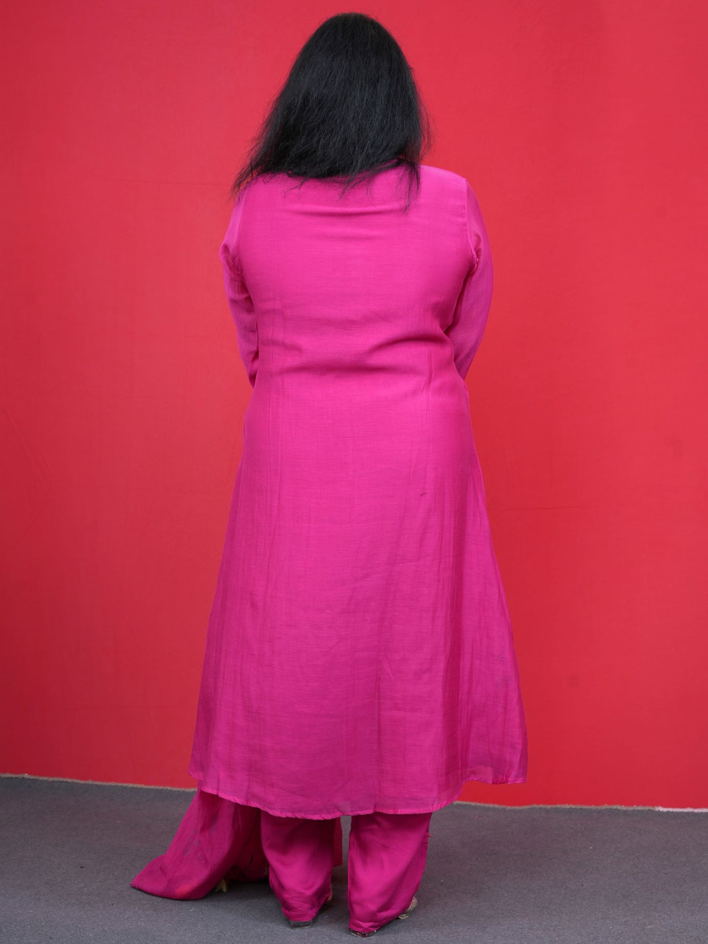 Twirl & Tassel Pleated Kurta Set