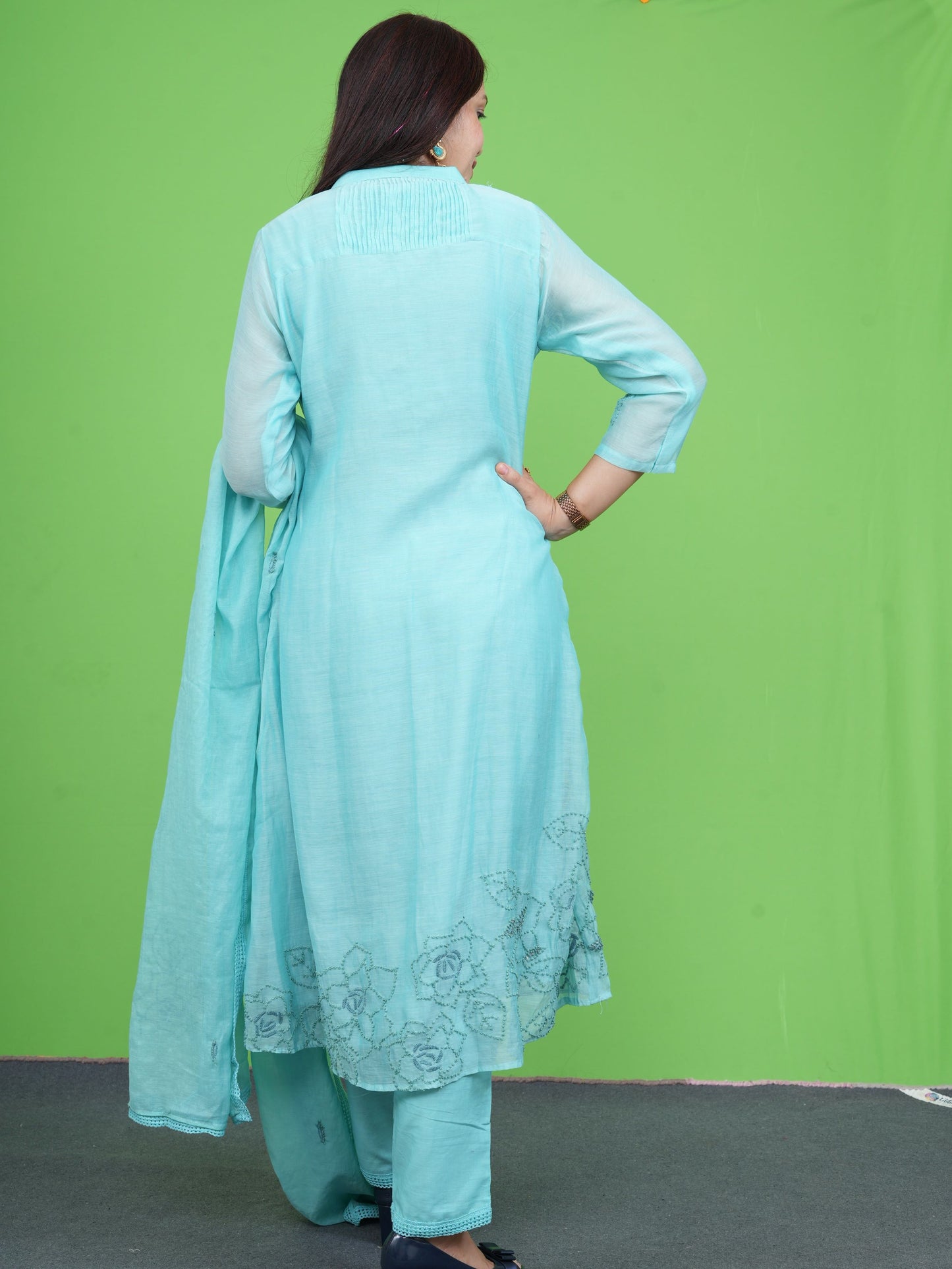 Blush Blue Charm Kurta Set