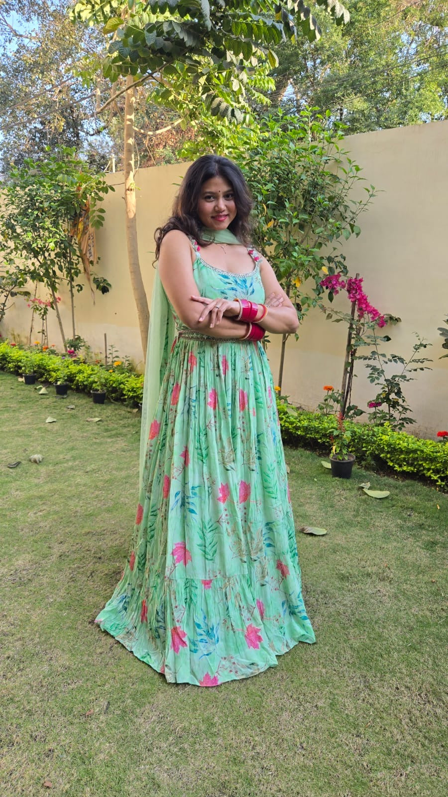 Mint Green Long Green Dress