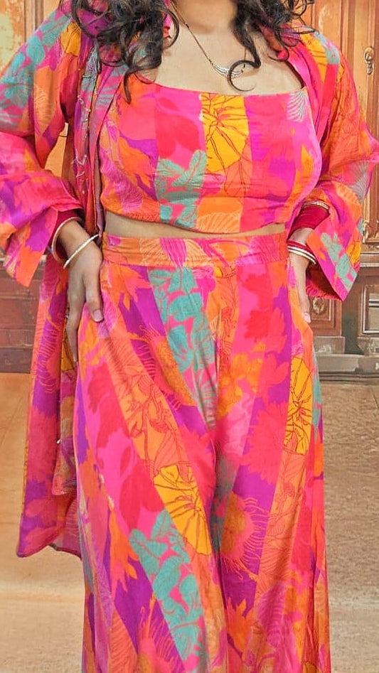 Tropical Bliss Printed Coord Set