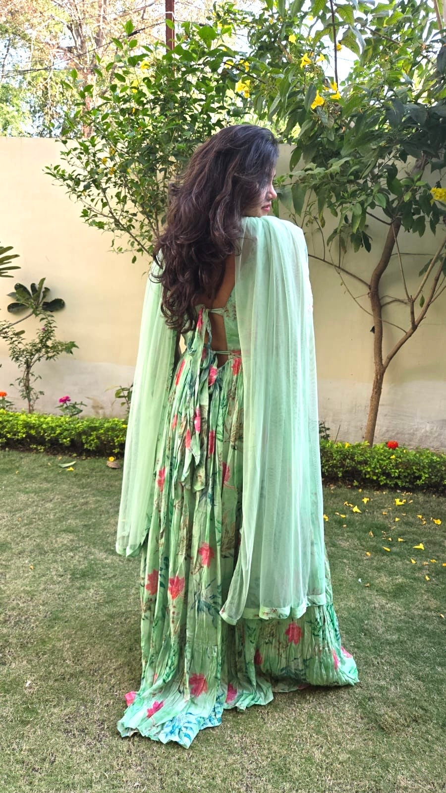 Mint Green Long Green Dress