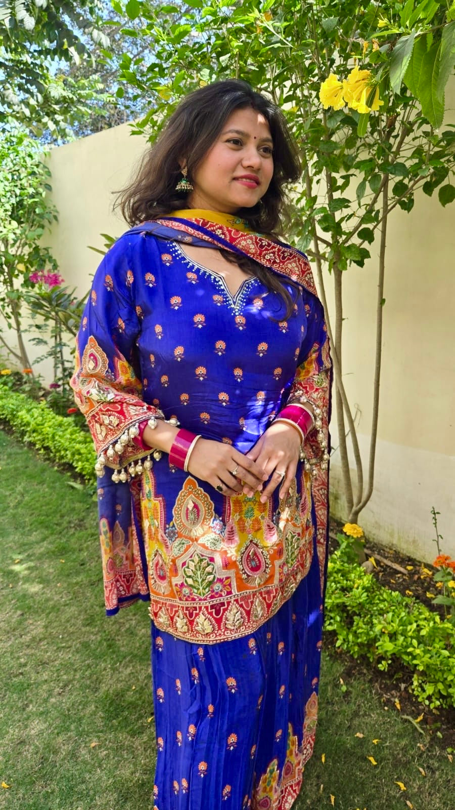 Royal Blue Kurta Set