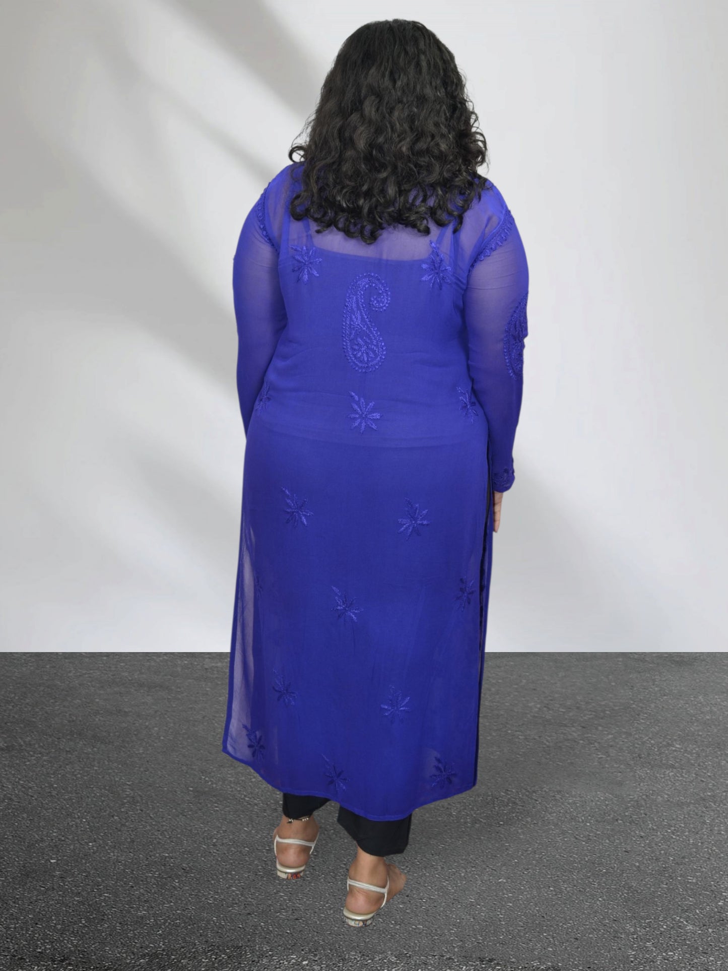 Neel Tara Chikankari Kurta