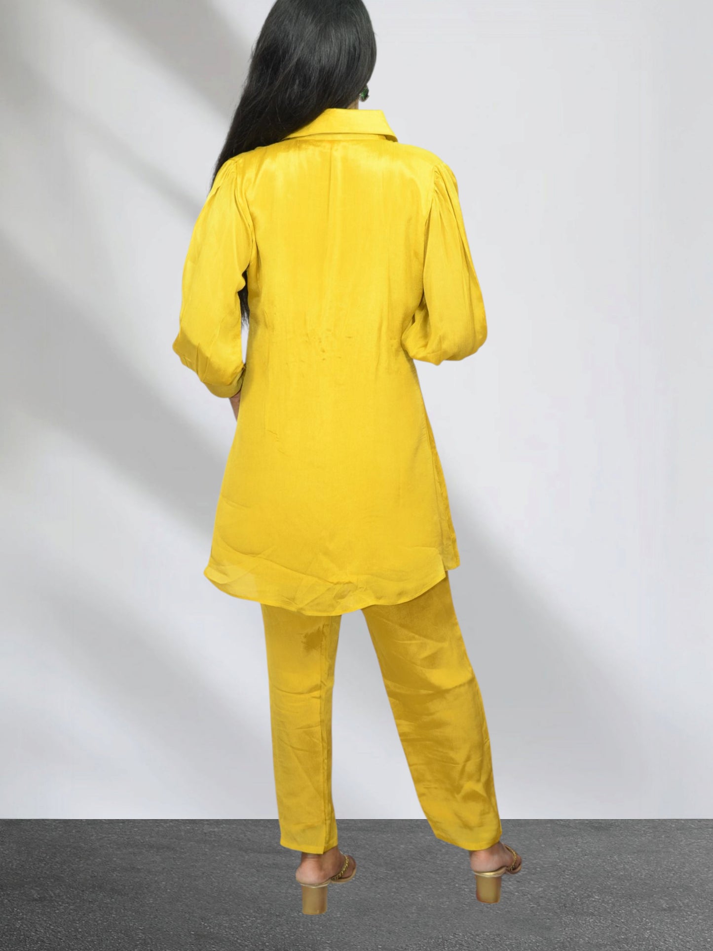 Sunshine Paisley Embroidered Co-ord Set