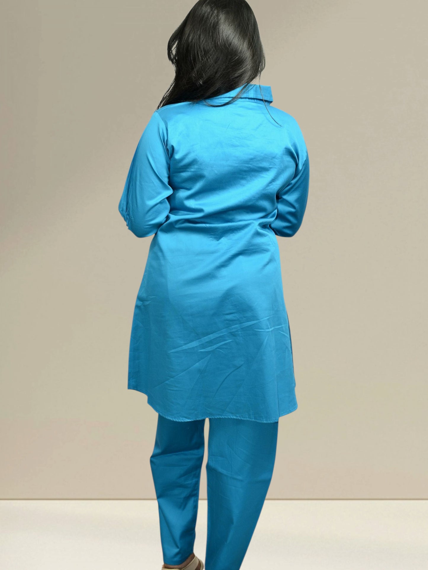 Blue Blossom Co-Ord Set