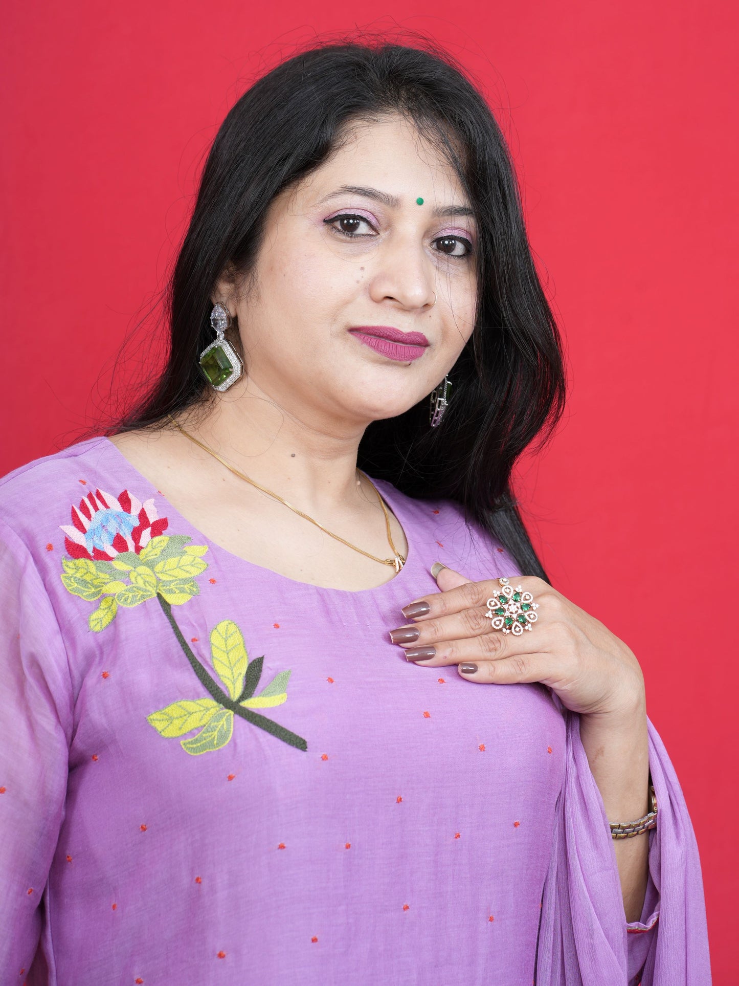 Lavanya Lilac Suit Set