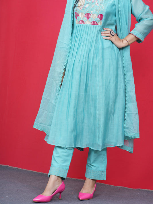 Blue Muse Kurta Set