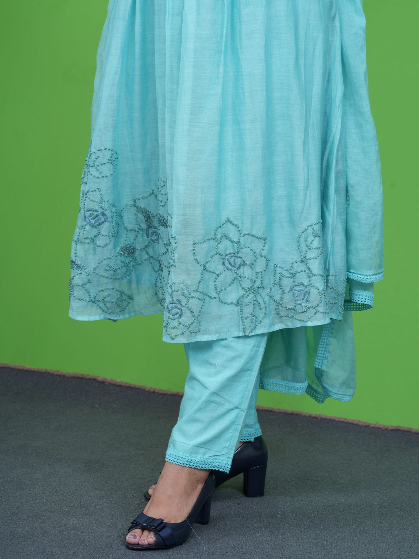Blush Blue Charm Kurta Set