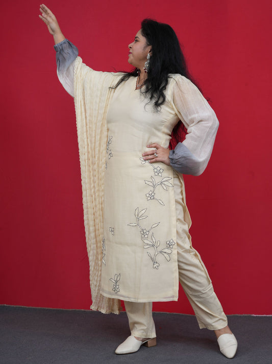 Eleganza Threadwork Kurta Set