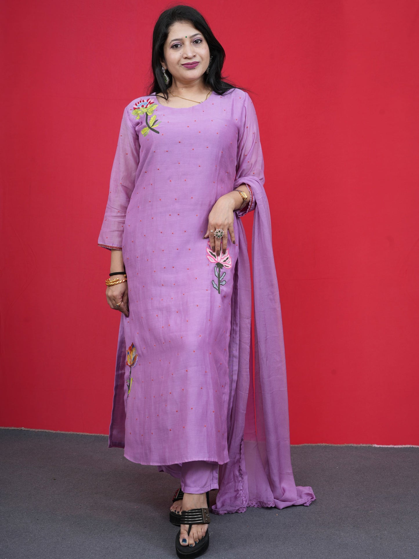 Lavanya Lilac Suit Set