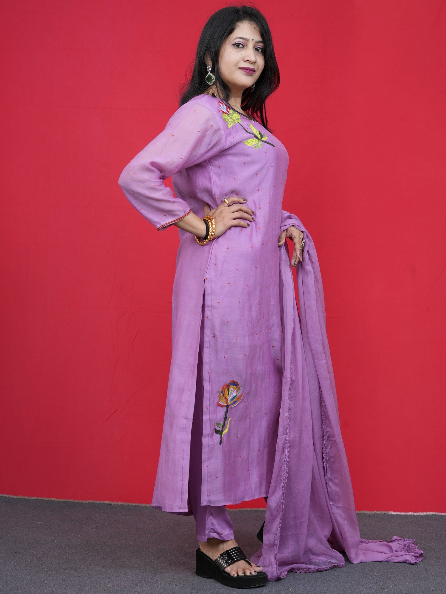 Lavanya Lilac Suit Set