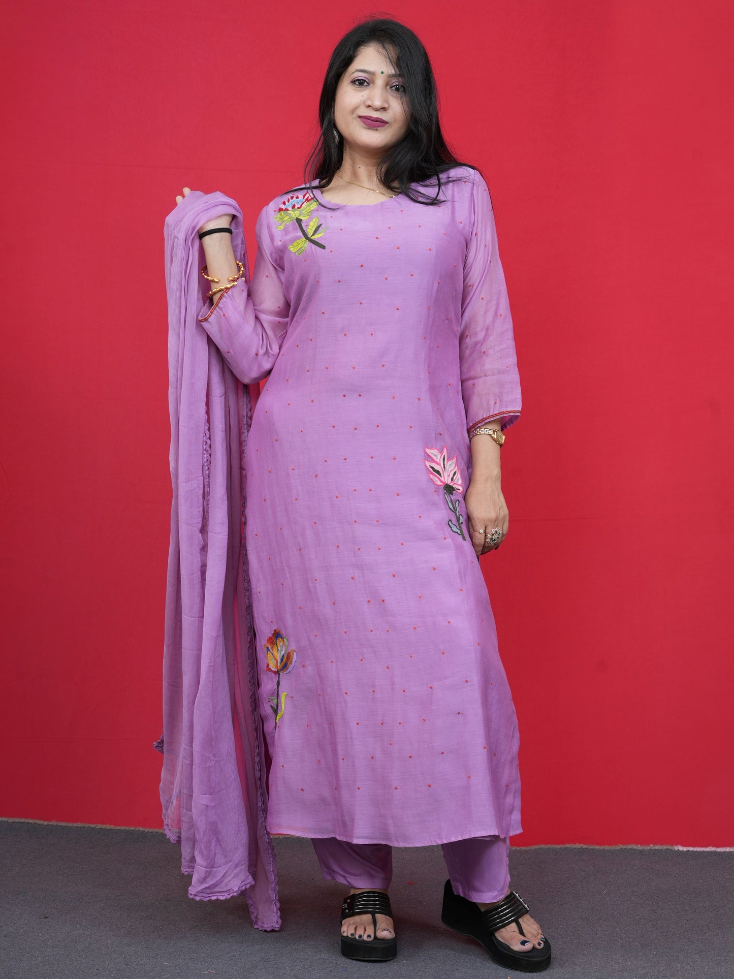 Lavanya Lilac Suit Set