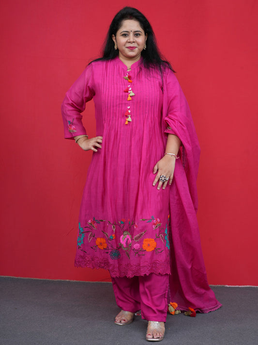 Twirl & Tassel Pleated Kurta Set