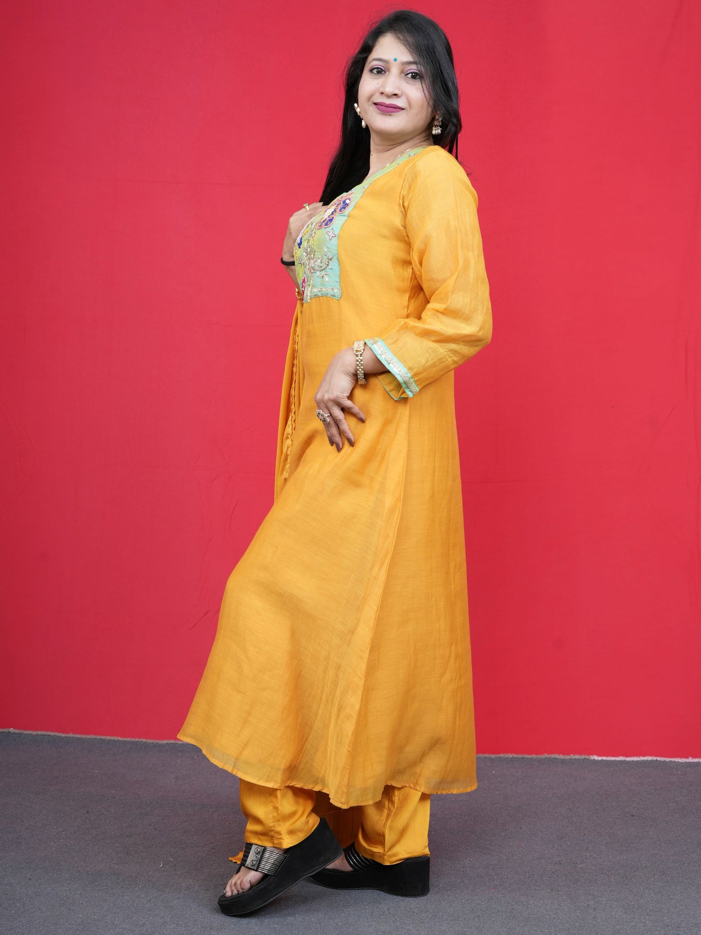 Mustard Muse Kurta Set