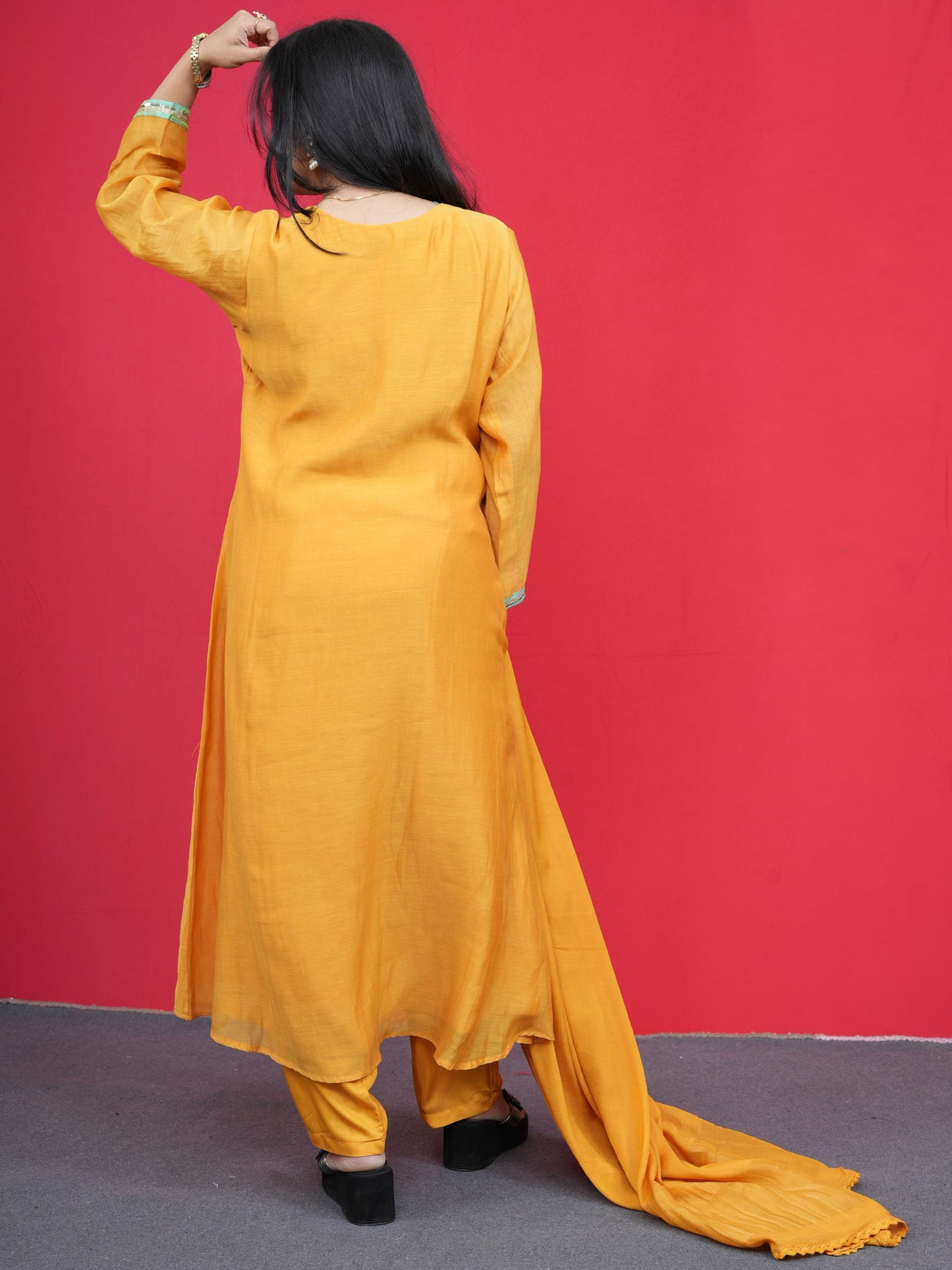 Mustard Muse Kurta Set