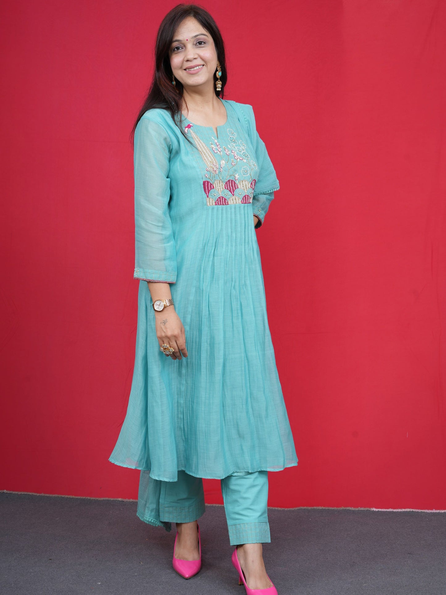 Blue Muse Kurta Set