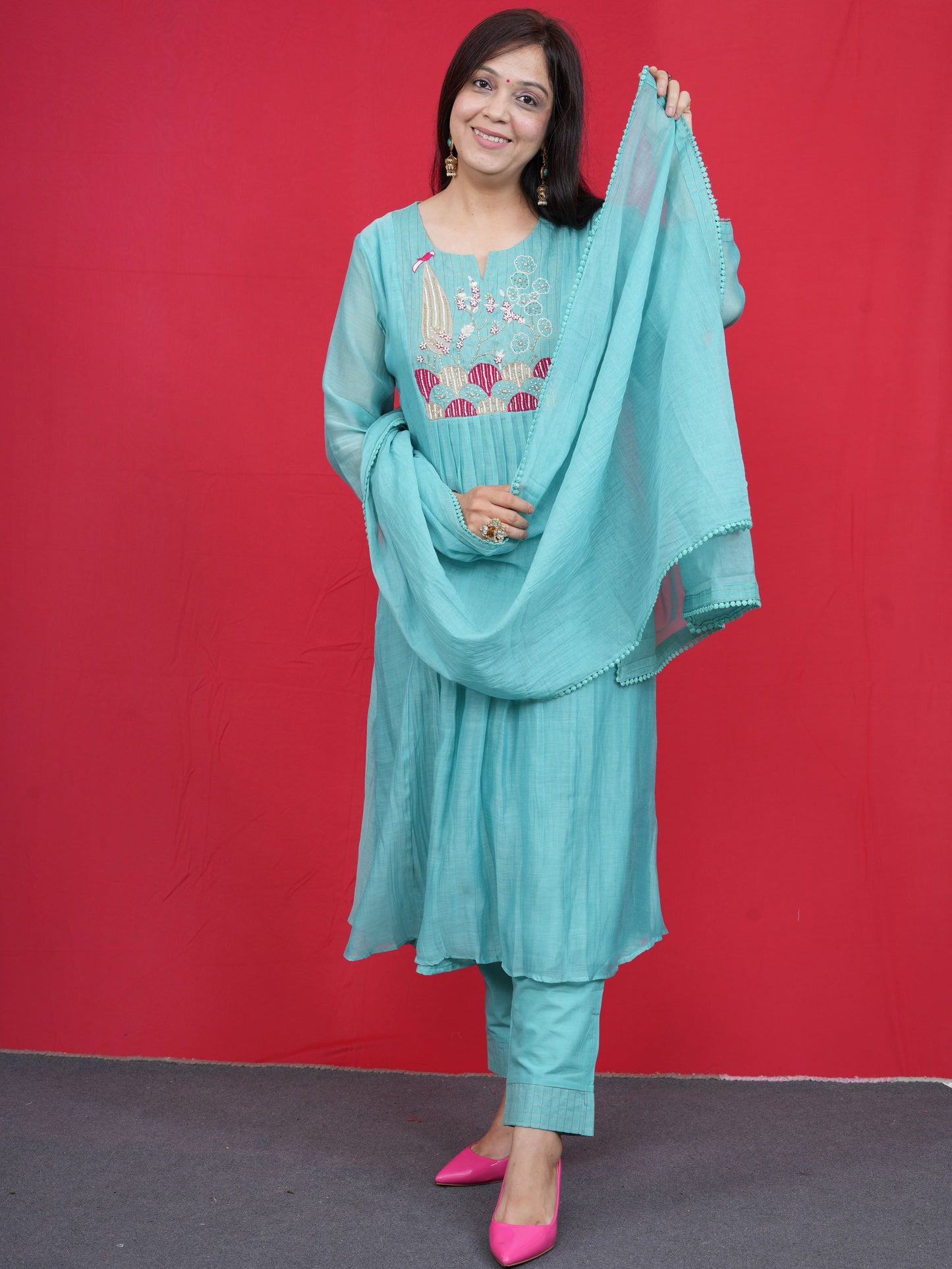 Blue Muse Kurta Set