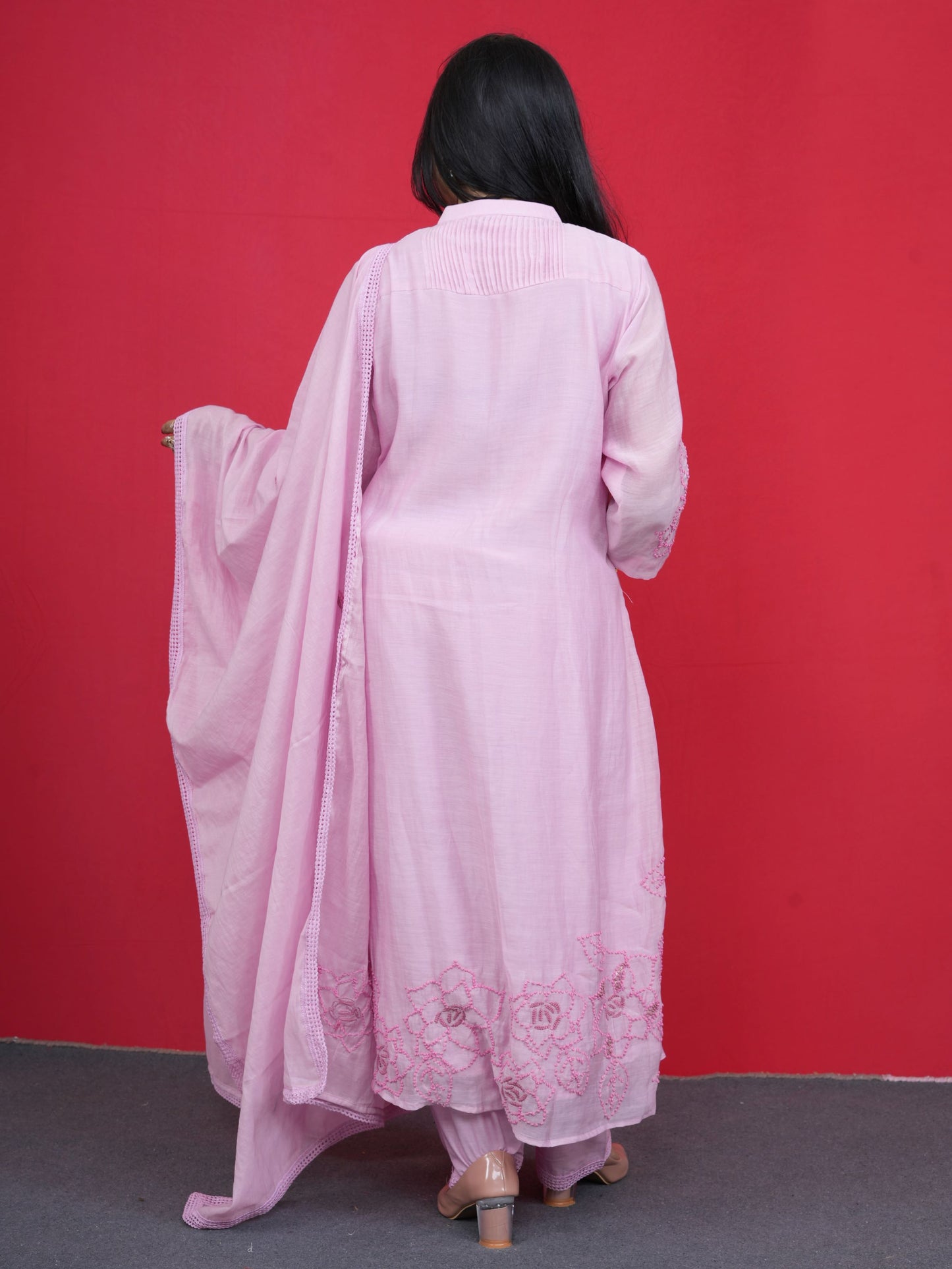 Blush Pink Charm Kurta Set