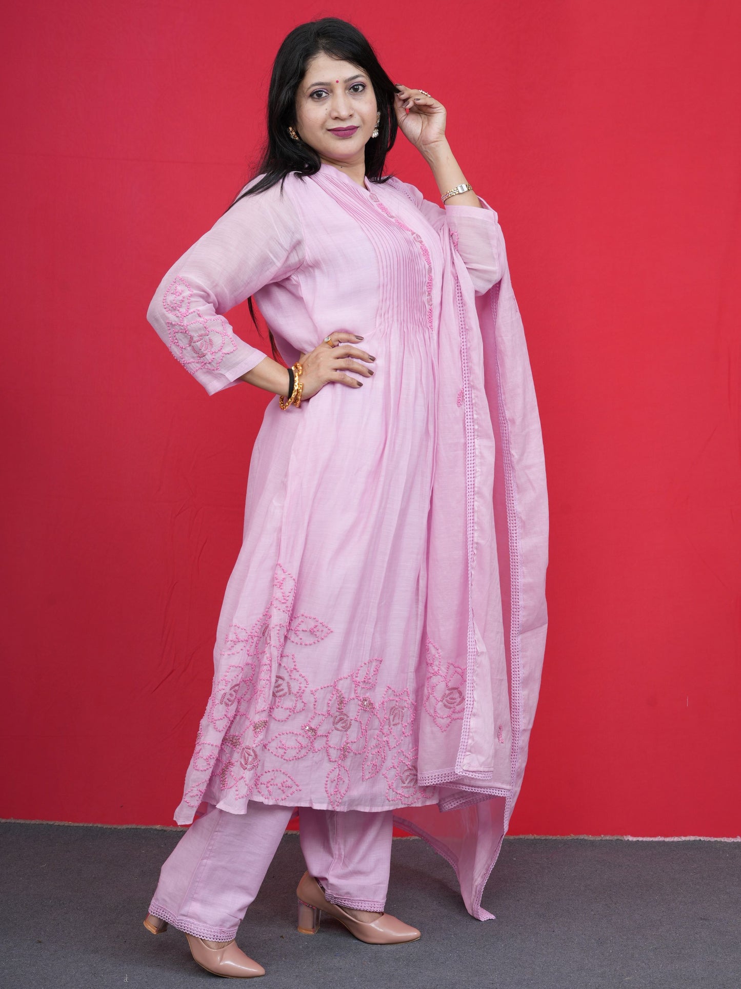 Blush Pink Charm Kurta Set