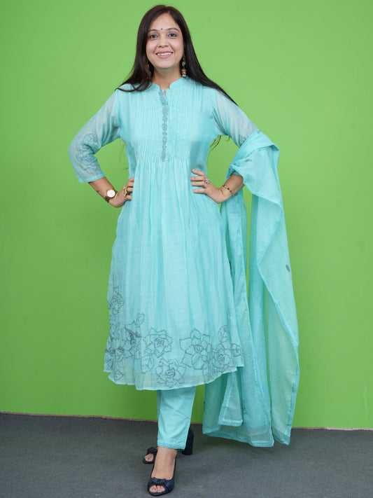 Blush Blue Charm Kurta Set