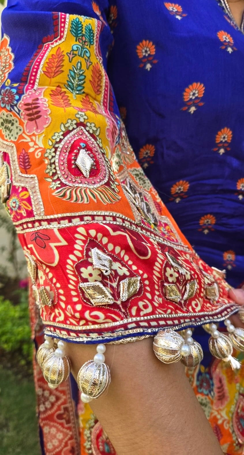 Royal Blue Kurta Set