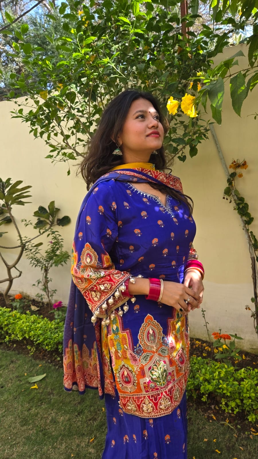 Royal Blue Kurta Set